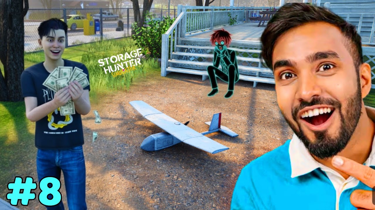 I Found a abandoned RC Aeroplane | Storage Hunter Simulator #8
