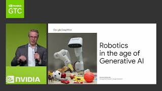 Robotics in the Age of Generative AI with Vincent Vanhoucke, Google DeepMind | NVIDIA GTC 2024