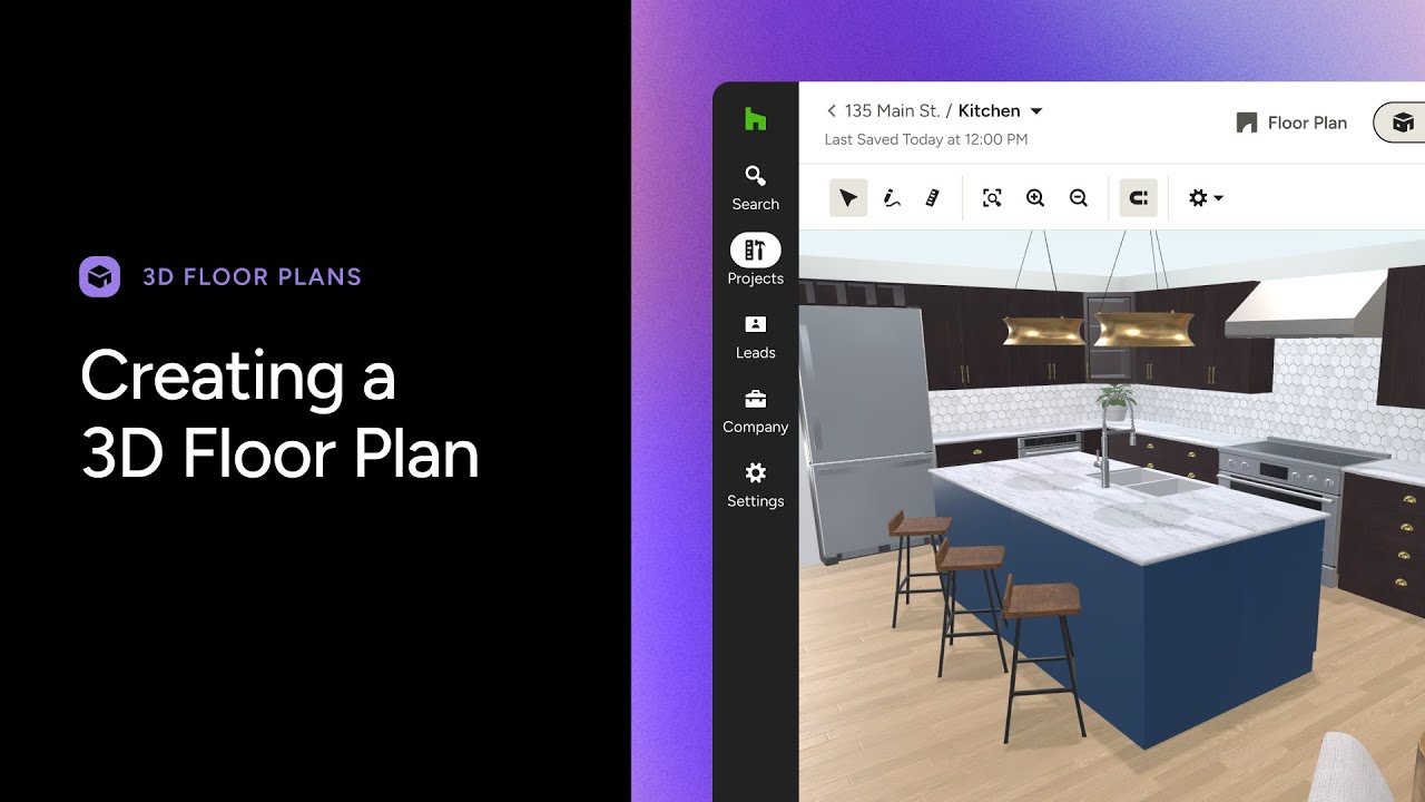 Houzz Pro: 3D Floor Plan - YouTube