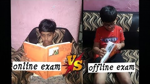online exam vs offline exam funny video 😂🤣🤣