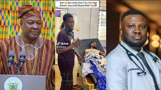 sad😲see what Osei Tutu High School boys did to Okata Rider
