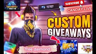 🛑LIVE 🎁(4k) Subscriber হলে 5×Weekly diamond💎 Giveaway🎁হবে সবাই লাইভটা শেয়ার💬করে দাও🗣️🗣️