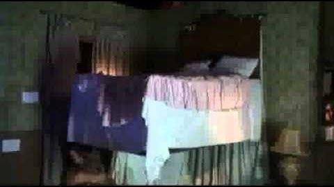 HAUNTEDPROPS.COM GRAVITY SHIFT LEVITATING / FLIPPING BED WITH CREATURE