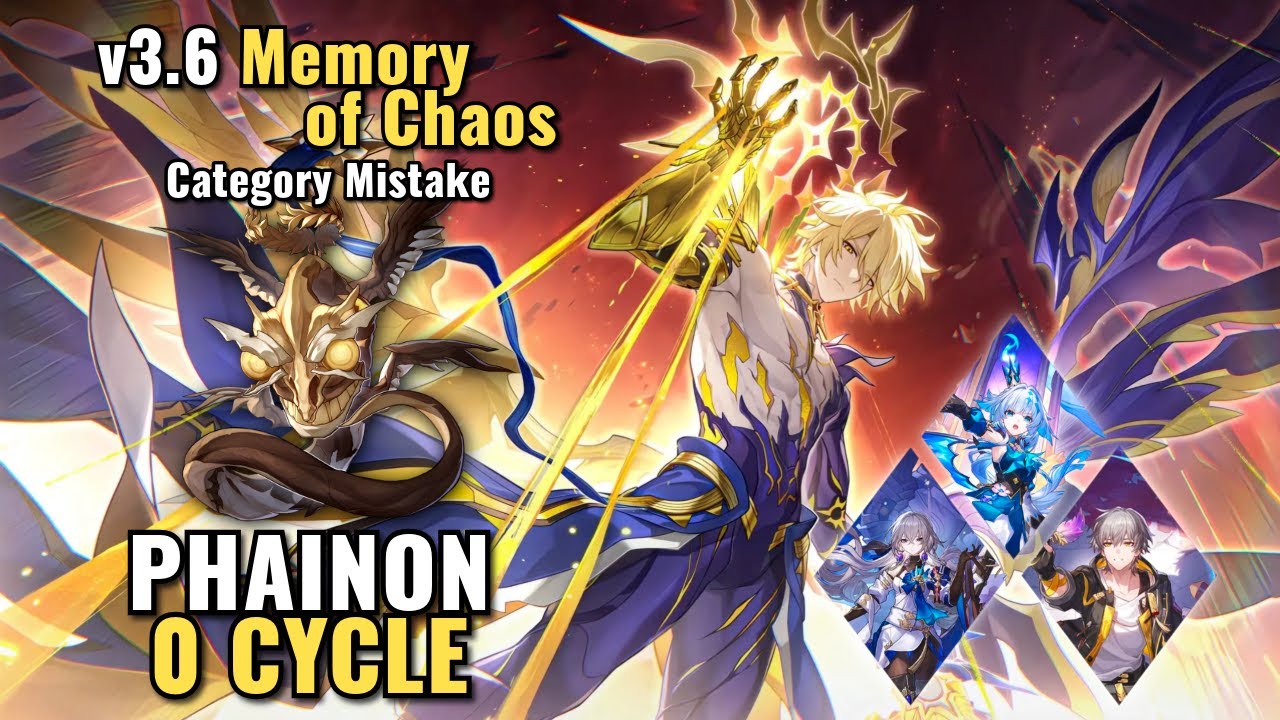 E2 Phainon actually requires skill? 0 Cycle Ichor Sustainless | Annotated | HSR 3.6 MOC