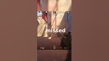 That was wind deflecting bullets CS2 Awp Mirage  #cs2 #cs2clips #counterstrike #gaming #csgo