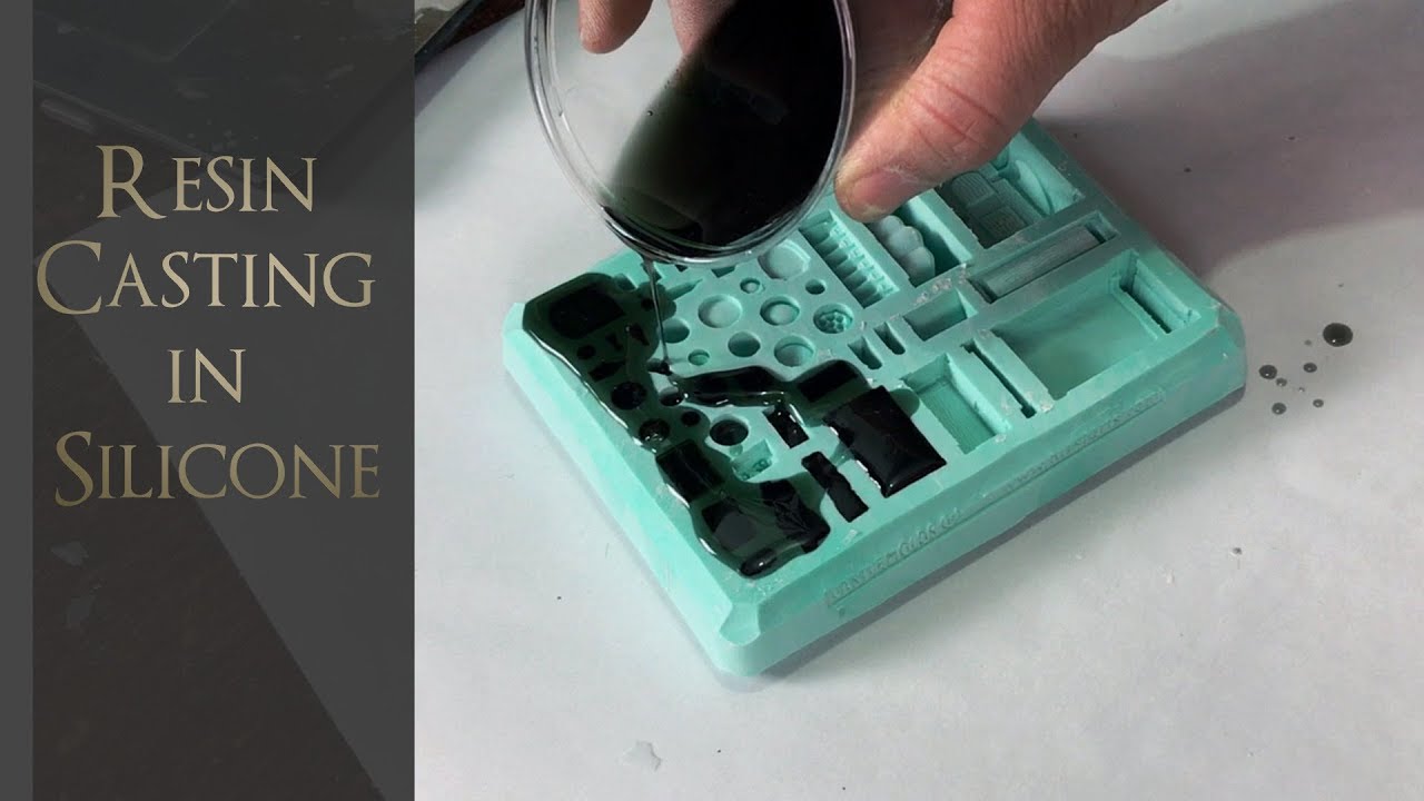 Resin Casting into a Silicone Mold YouTube
