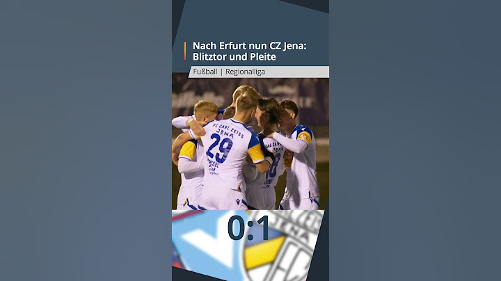 Nach Erfurt nun CZ Jena: Pleite trotz Blitztor