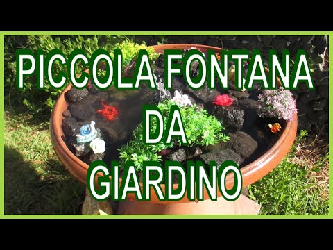 Video: Funzionalità dell'acqua riciclata: come creare la tua fontana da giardino