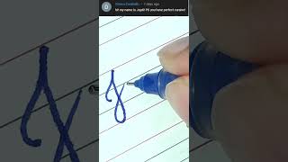“Jaydi” How to Write Your Name in Cursive Writing | #shorts