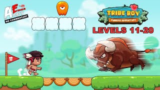 Tribe Boy: Jungle Adventure - Levels 11-20 + BOSS (Android Gameplay) screenshot 1