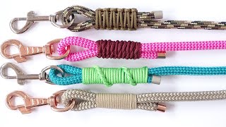 Top 4 Paracord Whipping Knots to Make a Dog Leash out of Rope  DIY Paracord Dog Leash