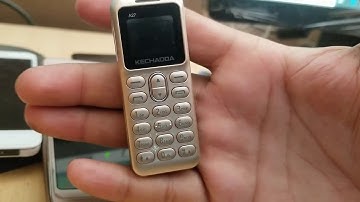 Kechaoda Mobile A27 How To Read Security Code & Flash File Link