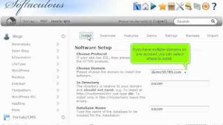 How to install osCommerce from Softaculous - Softaculous Tutorials