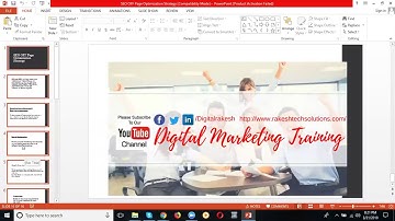 How to make HD video using ppt | Create HD Video With Power point | Rakesh Tech Solutions