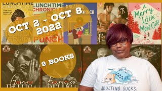 An AMAZING Reading Week | Oct 2 - Oct 8, 2022 | 2022 Week 40
OPEN ME
00:00 Start
00:25 Intro/Life Update
02:59 Last Weeks Reads
05:40 Off the rails chaotic rant with spoilers
07:46 Back on the rails feelings
10:02 Back to Reviews
27:26 Currently Reading
28:22 Outro/Reminders
I also crushed so many books this week! Took me back to the weeks of reading double digit books in a week.
Books mentioned in this video:
A Marry Little Meet Cute by Julie Murphy and Sierra Simone
Gianni DeLuca by Tiya Love
Forbidden by Beverly Jenkins
Francesco DeLuca by Theresa Hodge
Hooked by Emily McIntire
Kneading the Grinch by Fabiola Francisco
Corso DeLuca by Siera London
Boston Sour by Imani Jay
Rum Punch by Dahlia Rose
My Dads Best Friend by Katee Robert
Seducing My Guardian by Katee Robert
Southern Storms by Brittainy Cherry
Alessandro DeLuca by Cassie Verano
Let Me Introduce You - Author interviews: https://www.youtube.com/playlist?list=PLarF-UEKjLodKQTeZoS8Q_xyj0B3Svhqf
Author Suggestion Form: https://forms.gle/XMfyLMNZsJMwhfYy8
Let Me Introduce You Interview Form: https://forms.gle/eynuEF8jHB4Q2j8S9
#romancebookreviewer #weeklybookreviews #stephsromancebooktalk #romancetube
#romancebooktuber #romancebooklover
For one-time or occasional donations with no commitment:Β https://www.paypal.me/stephanieuncensored
Amazon Storefront: https://www.amazon.com/shop/stephsromancebooktalk
Amazon Wishlist: https://www.amazon.com/hz/wishlist/ls/842DC7SN9K1T?ref wl_share
Feedback Form:
https://goo.gl/forms/l7dwhK10qxZGhcVN2
Connect with Me:
Linktree for All Social Media Links: https://linktr.ee/stephsromancebooktalk
Voxer: https://web.voxer.com/u/stephsrombooktalk
Patreon: https://www.patreon.com/stephsromancebooktalk
***At this time, I am not accepting review requests. ***
***This video contains affiliate links, which means that I will make a small commission if you purchase a product after clicking on any of them, at no extra cost to you. Thank you for your support.***
Epidemic Sound Music Subscription Referral: https://www.epidemicsound.com/referral/pxkda5/ An AMAZING Reading Week | Oct 2 - Oct 8, 2022 | 2022 Week 40