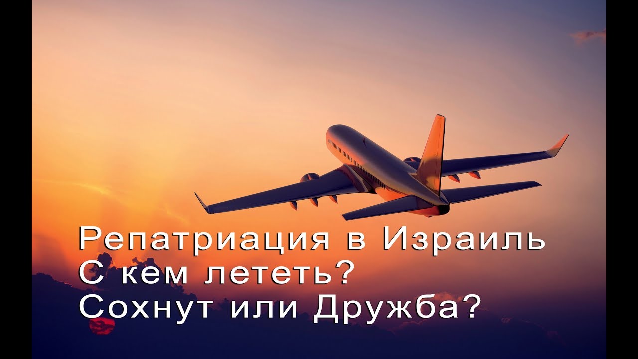 Репатриация в Израиль. С кем лететь, Дружба или Сохнут? - YouTube