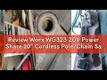Review Worx WG323 20V Power Share 10" Cordless Pole/Chain Saw with Auto-Tension (Battery & Charger I