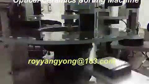 Ceramics optical sorting machine
