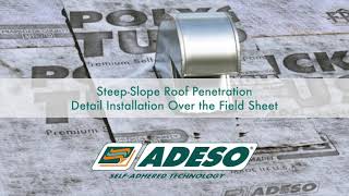 Polyglass Steep-Slope Roof Penetration Detail Installation