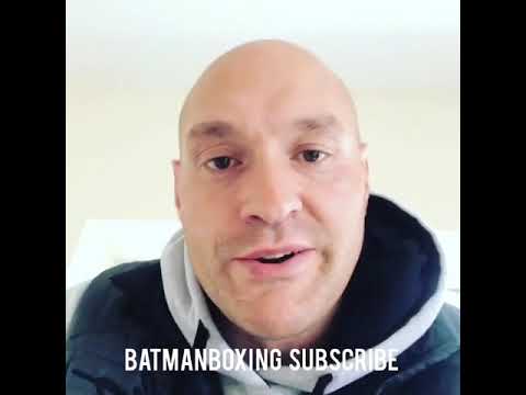 TYSON FURY RESPONDS TO GLOVE RUMOURS - YouTube