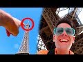 COSA C'È SULLA CIMA DELLA TORRE EIFFEL? (la scaliamo!)