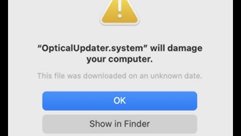 OpticalUpdater.gqa Mac Virus Removal Guide - How to get rid of OpticalUpdater.system Virus