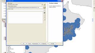ArcGIS Arcmap Add Selected Countours
