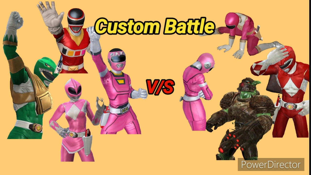 A Custom Battle with Friend | Power Rangers Legacy Wars | - YouTube