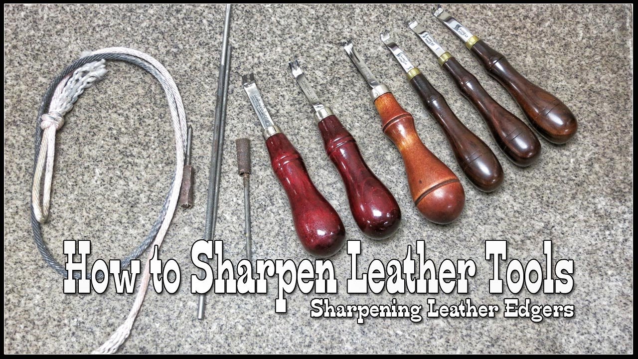Leather Edge Beveler - Leather Working Tools - Leather Edger
