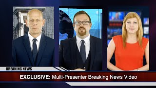 Breaking News Spokesperson Video - Multi Presenter