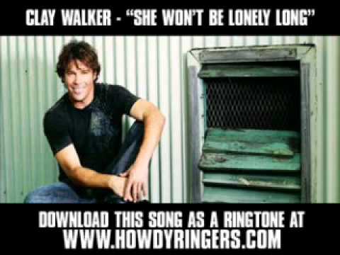 Clay Walker   She Won't Be Lonely Long  New Music Video + Lyrics + Download