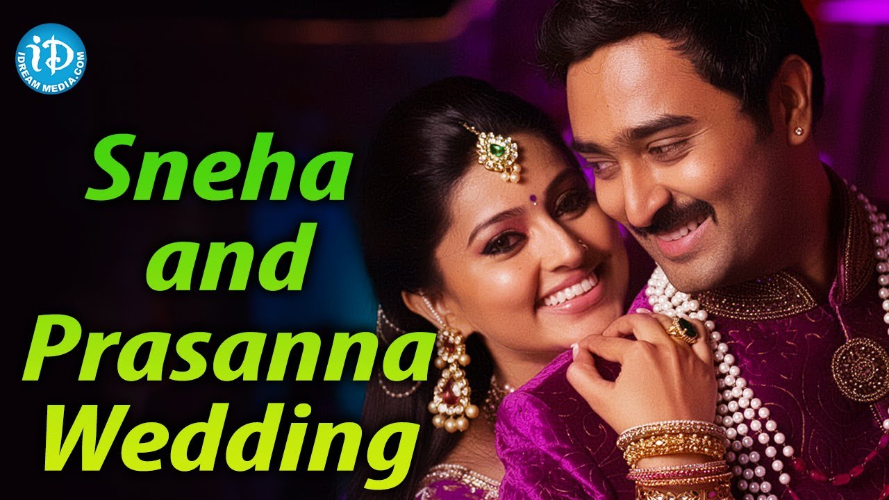 Sneha And Prasanna Wedding Exclusive Video Youtube