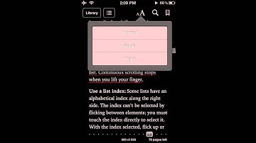 iBooks tips and tricks