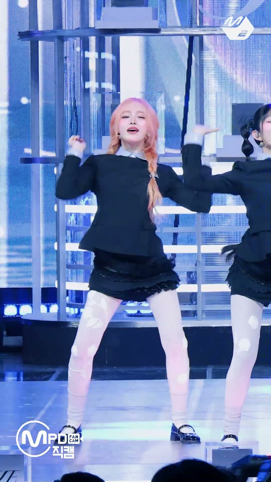 오렌지 땋갈래 리즈 비주얼 레전드
