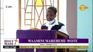 02-11-2021 CAPUCHIN TV LIVE: Waamini Marehemu Wote