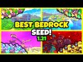BEST SEED EVER!! In Minecraft Bedrock 1.21!
