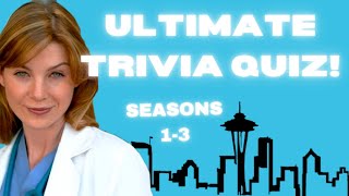 Ultimate GREYS ANATOMY QUIZ! | Seasons 1 - 3 HARD trivia quiz screenshot 3