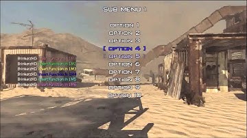 [MW2/Jailbreak] Logic Menu Base Created By iTrexk
