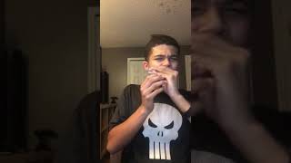 Blues Jam in B 3rd Position (A Harmonica)