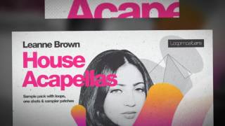 Leanne Brown House Acapellas - Vocal Samples Loops