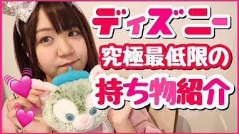 ディズニー持ち物 Youtube