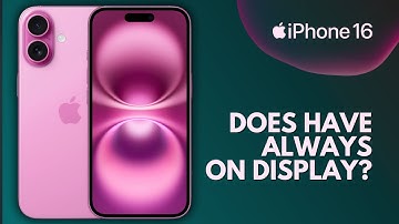 Does the iPhone 16 Have Always On Display?