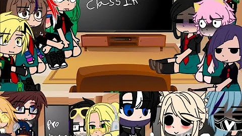 pro heroes, Lov, and class 1-A react to Mr aizawa doing deku's vs aizawa doing bakugo's hair