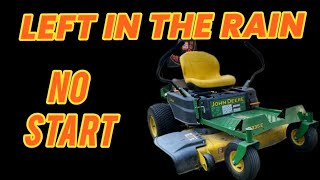 John Deere Z335E Zero Turn Left In Rain No Start Clean Fuel Tank, Lines and Drain Carburetor Bowl by Raley's Small Engines 18,997 views 10 months ago 13 minutes, 18 seconds