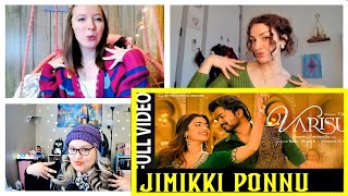 "Jimikki Ponnu" REACTION!| Thalapathy Vijay| Rashmika| VARISU #vijay