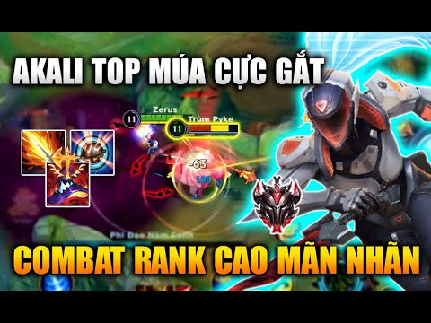 [LMHT Tốc Chiến] Akali Top Múa Cực Gắt Trận Rank Cao Combat Mãn Nhãn Trong Liên Minh Tốc Chiến