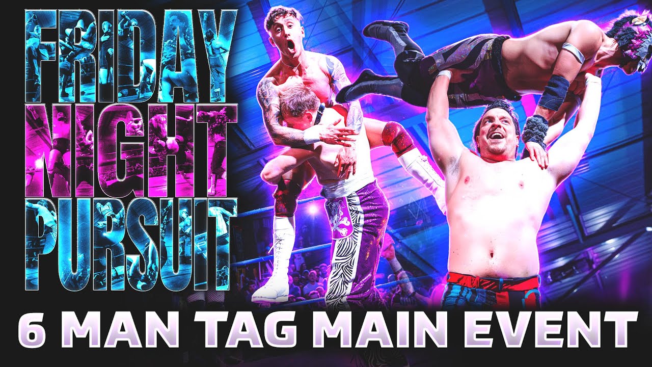 Джин Манни, Кемпер и Кид Лайкос II против Натана Блэка, Майлза Кеймана и Джо Уэйда! Главный бой к...