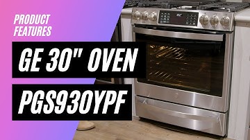 GE PGS930YPFS 30 Inch Gas Slide In Oven