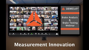 Brake Analysis & Brake Testing Webinar 23July2020