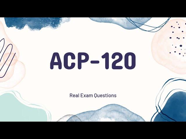 ACP-120 Online Tests